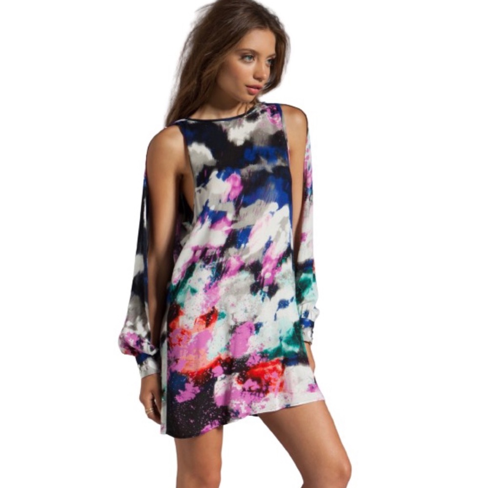 One Teaspoon Open Sleeve Poison Dress, Siz…
